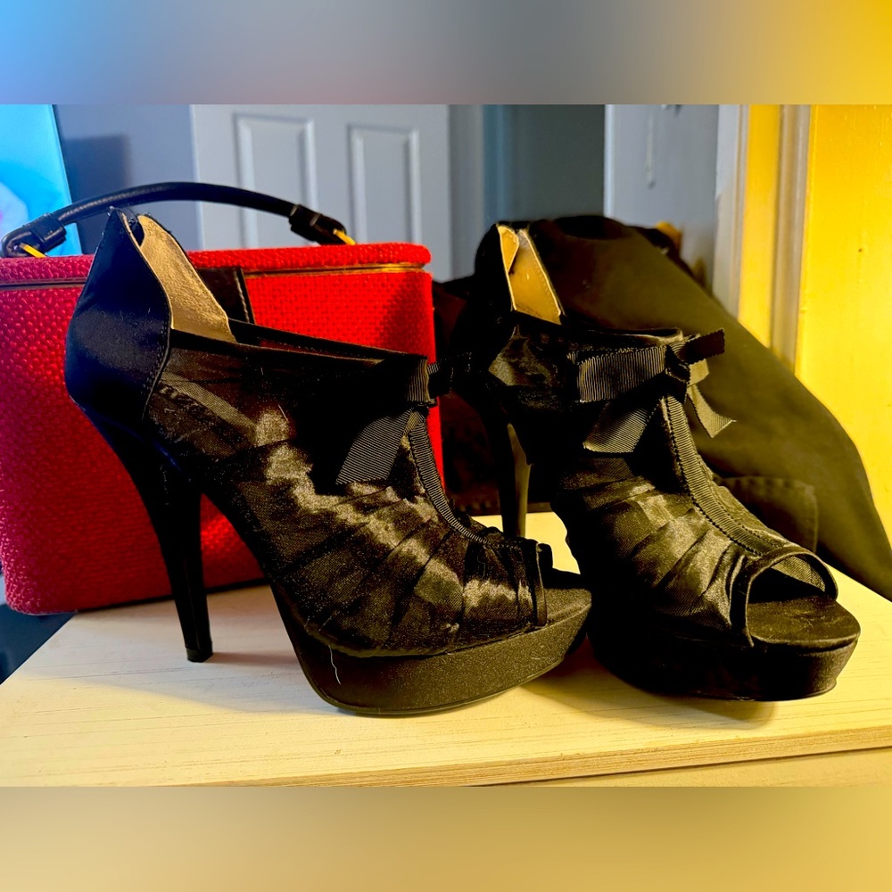 Elegant Black Women's Heels